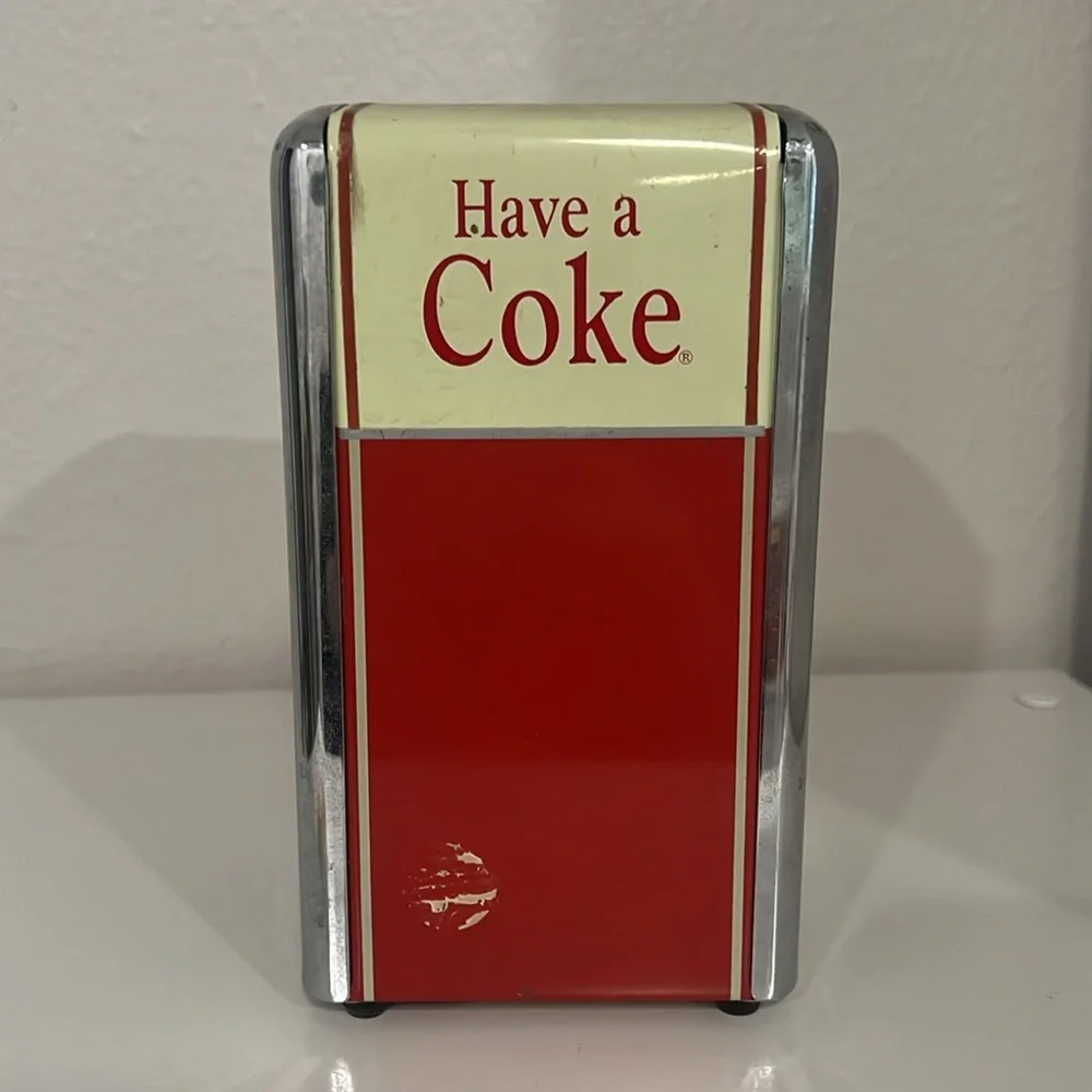 Vintage Coke NAPKIN DISPESER